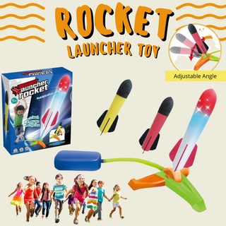 Air Powered Rocket Launcher -  Fun Toy For Children Kids Outdoor Game / STEM Games #0