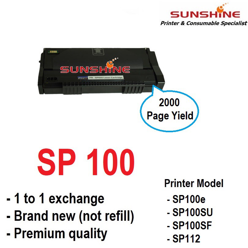 ricoh sp 100 printer