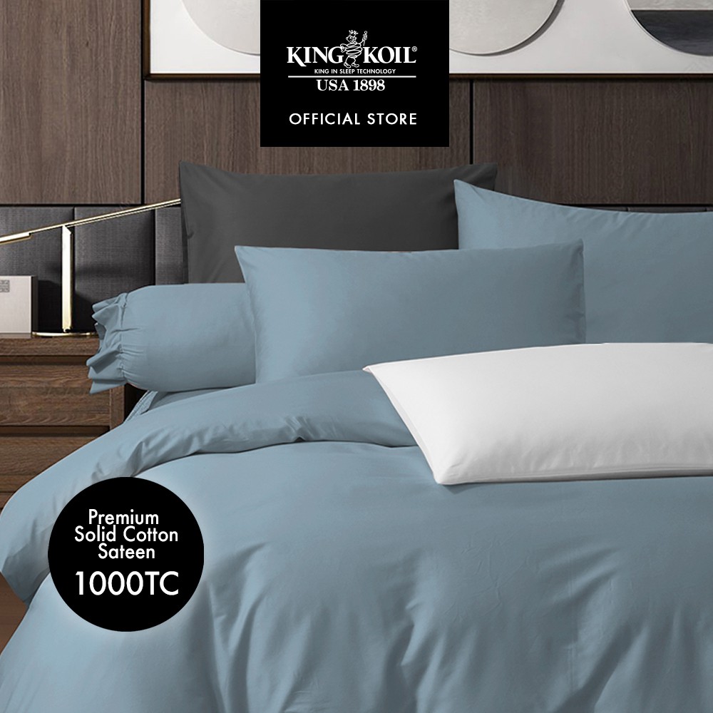 (Duvet Cover) King Koil Colour Palette Collection 100 Premium Cotton
