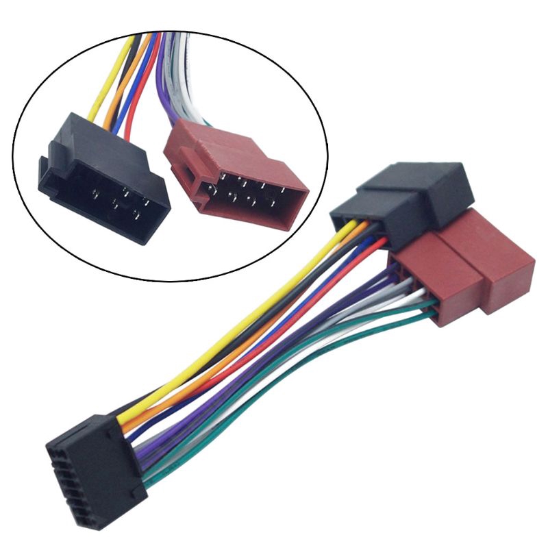 car stereo iso connector