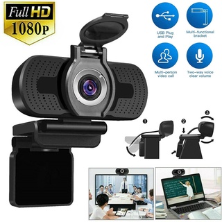 [SG Local] Driver-free built-in Camera microphone webcam live computer video live HD 1080P USB camera webcam