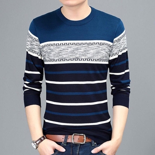 Image of Sweater Men's Thin Long Sleeve T-shirt New Style Casual Fashion Men Tshirt