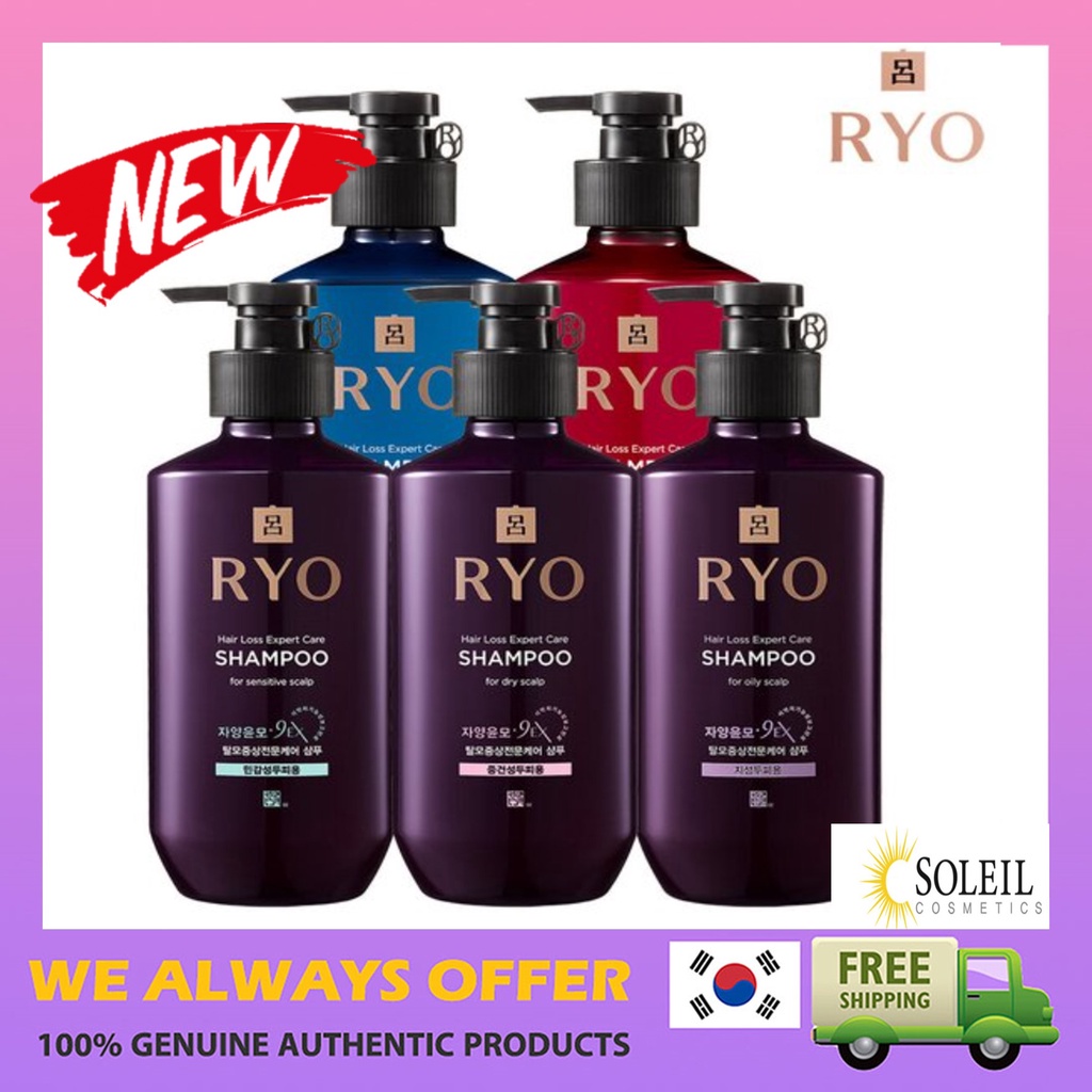 ️TIME SALE ️[Ryo] Hair Loss Care Shampoo 400ml / Shipping from Korea