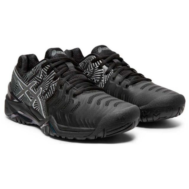 asics gel resolution 7 black