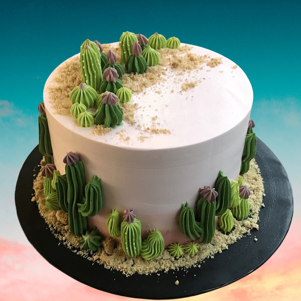 HalalCertified Cake Blossom Dessert Cake (Ideal for Her) Shopee