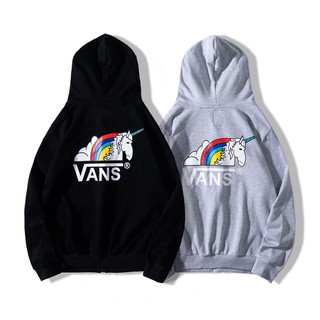 rainbow vans hoodie