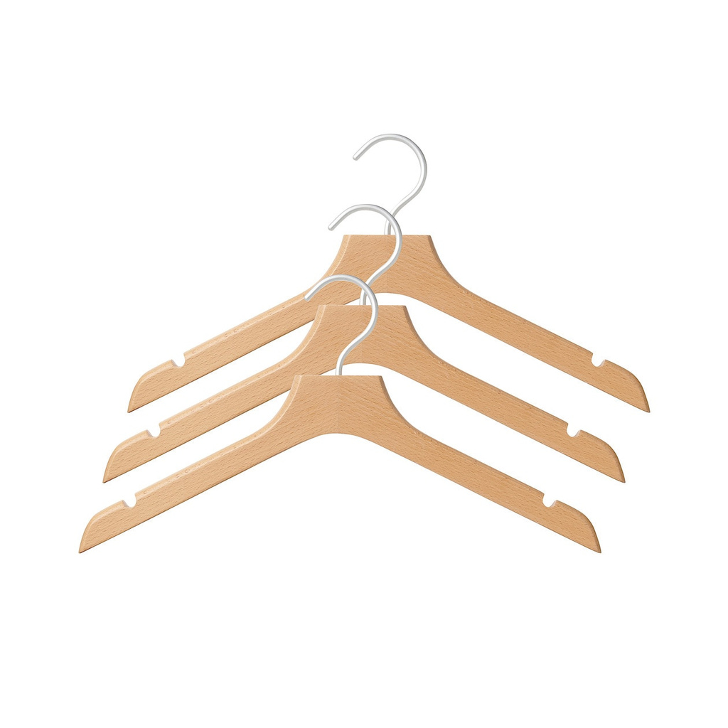 MUJI Wooden Thin Hanger Shopee Singapore