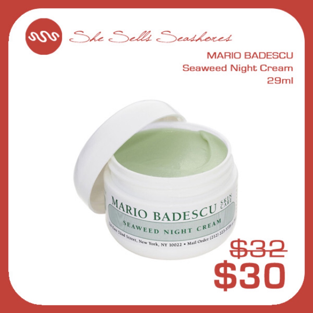 mario seaweed night cream