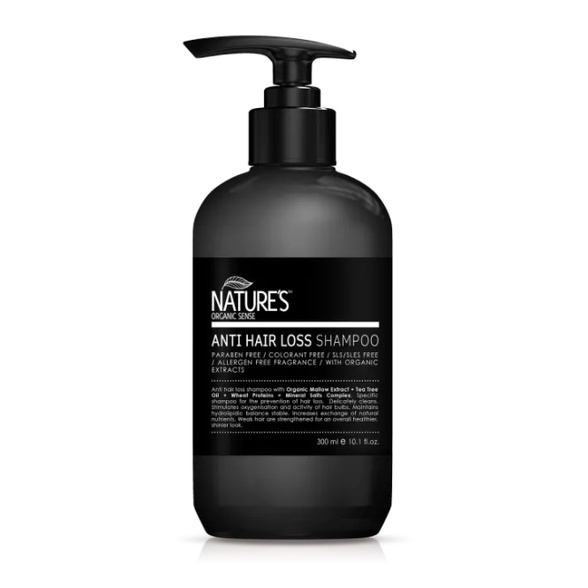Natures Organic Sense Anti Hair Loss Shampoo 300ml Hair Growth