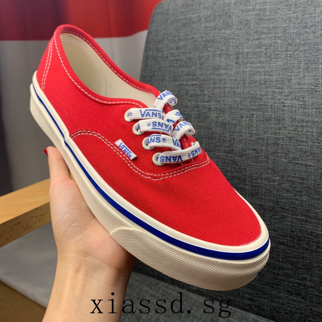 vans shoes red colour