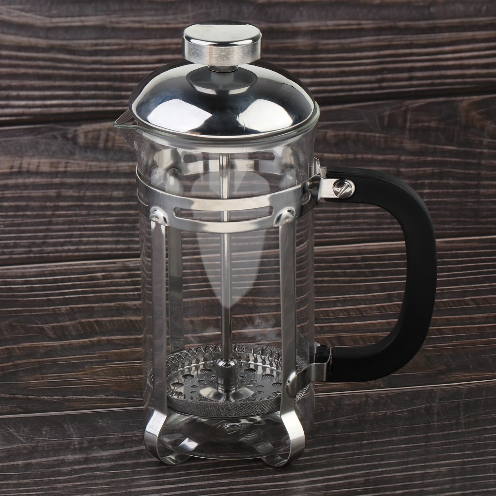 1 Pc 350ML French Press Coffee Maker Glass Coffee Pot Single Serving Coffee Maker Shopee Singapore