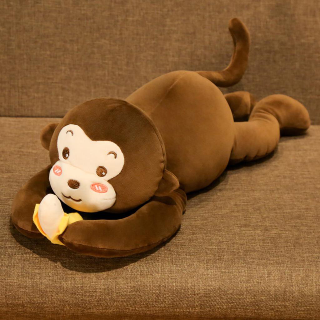 monkey plush pillow