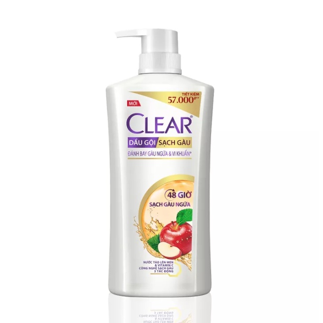 Clear Shampoo 48 Hours Clean Dandruff Itchy 630g Shopee Singapore