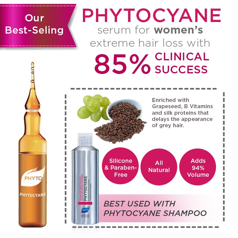 Phyto Paris Phytocyane Densifying Serum 12 Ampoules Shopee Singapore