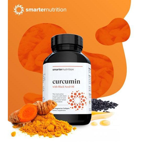 Smarter Nutrition Turmeric Curcumin with Black Cumin Seed Oil