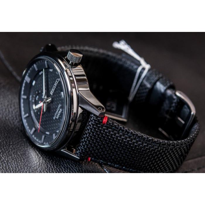 SEIKO SSA383K1 SSA383K SSA383 Sports Automatic Black Dial 100M Men's Watch  | Shopee Singapore