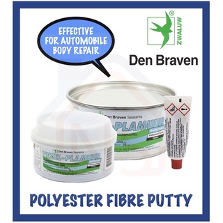 ZWALUW Vezel-Plamuur Polyester Fibre Putty for Automotive Body Kit Repair 300g / 1.4kg