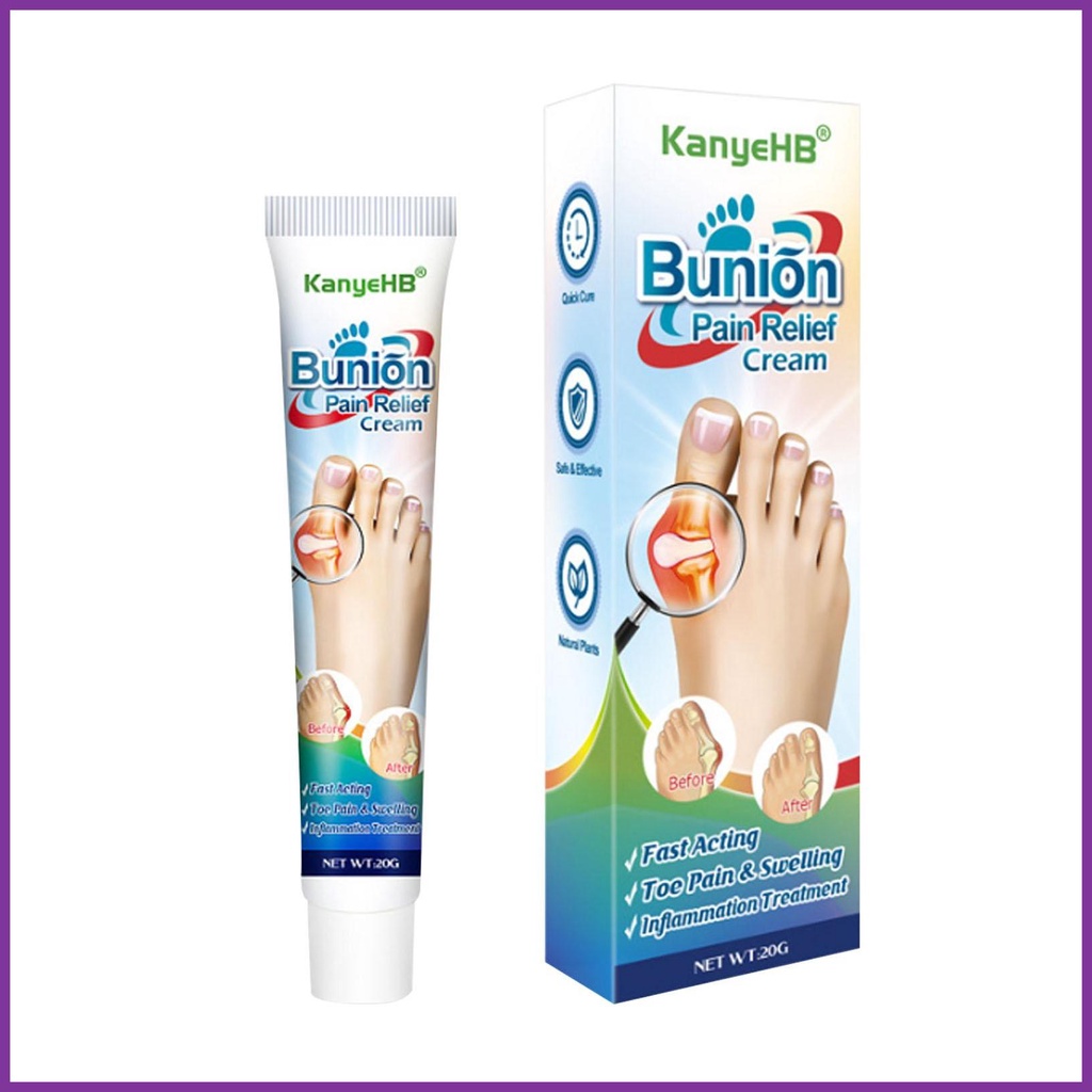 Bunion Pains Relief Ointment Joint Toe Pains Cream Bunion Gout Pains ...