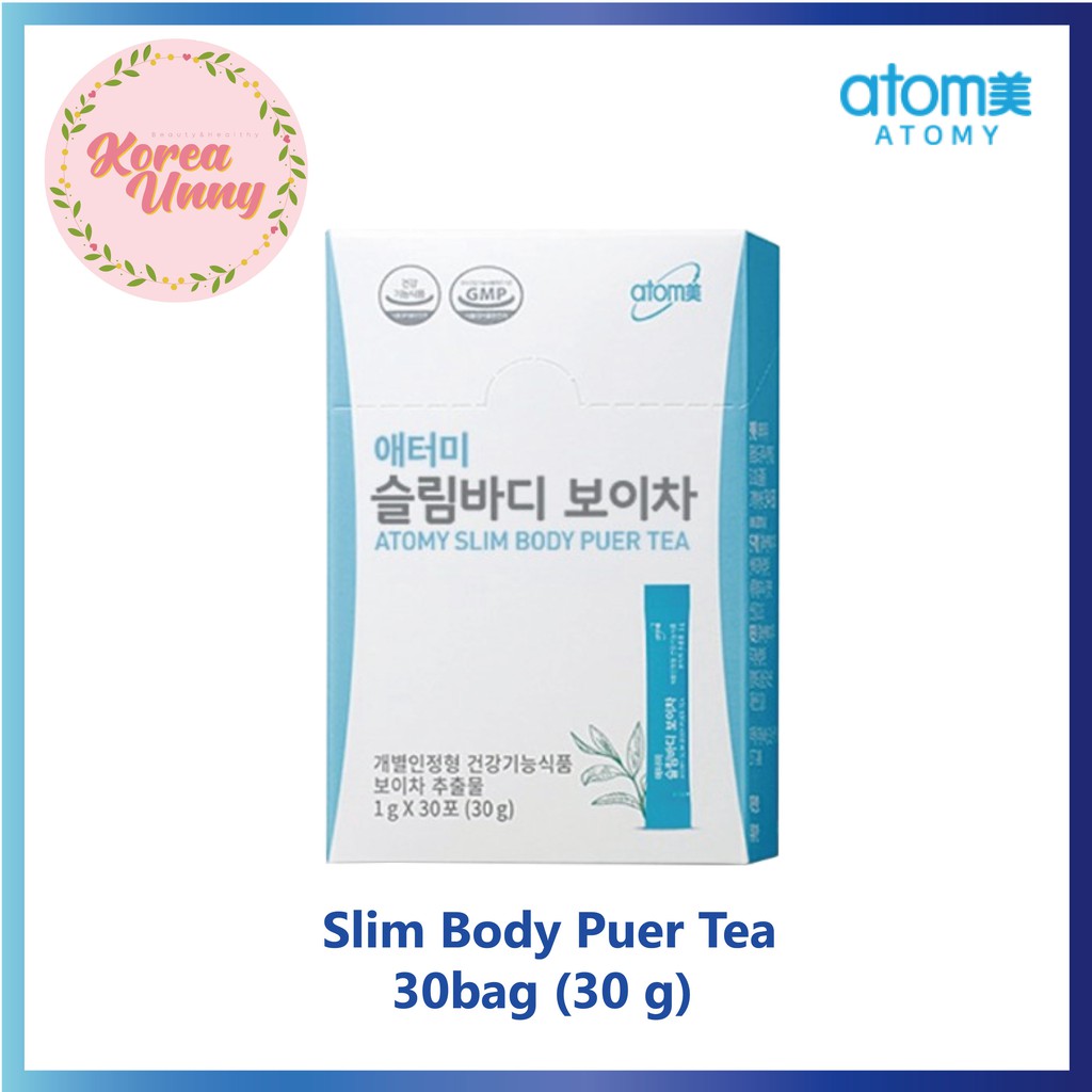 Atomy Puer Tea 30ea 30g For Slim Body From Korea Shopee Singapore