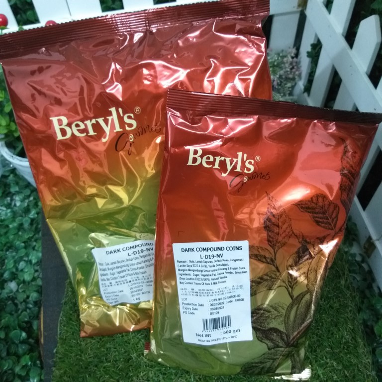 Shop Malaysia Beryl S Chocolate Compound Coin 钱币型巧克力 500 Gm 1kg Shopee Singapore