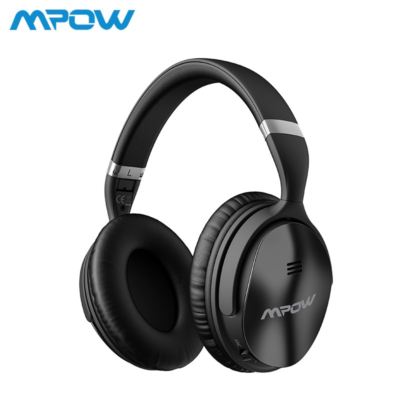 Mpow X4.0 Wireless Headset Active Noise Cancelation Over Ear Bluetooth ...