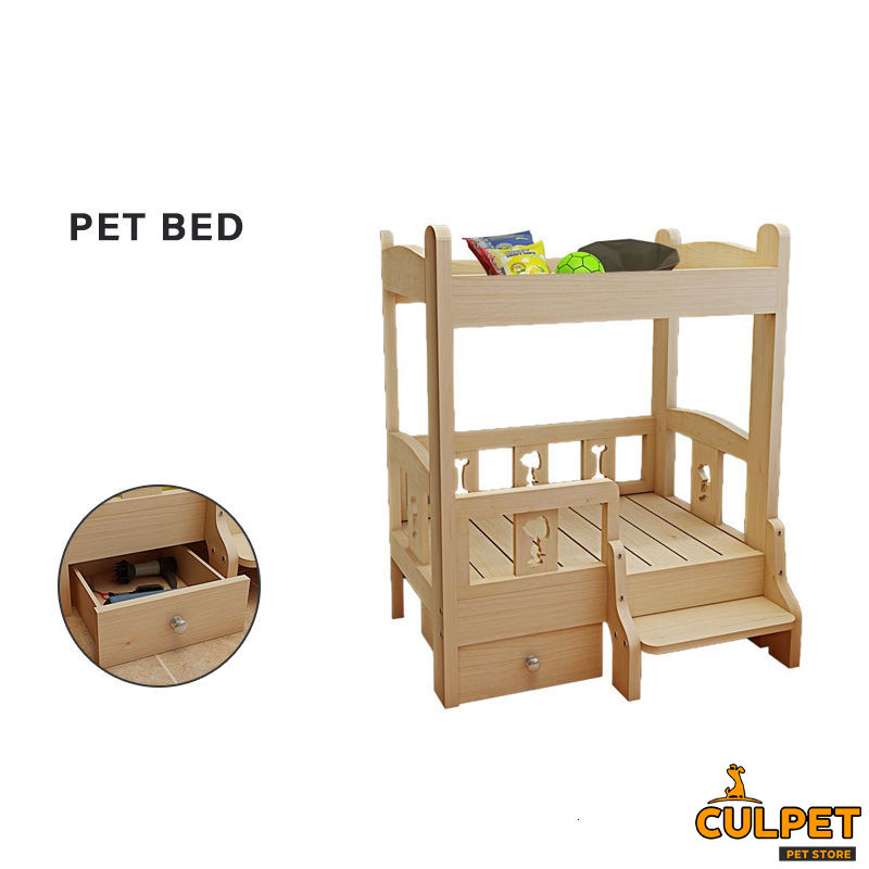 King Jinmao Custom Kennel Cat Bed, Dog House Bunk Bed
