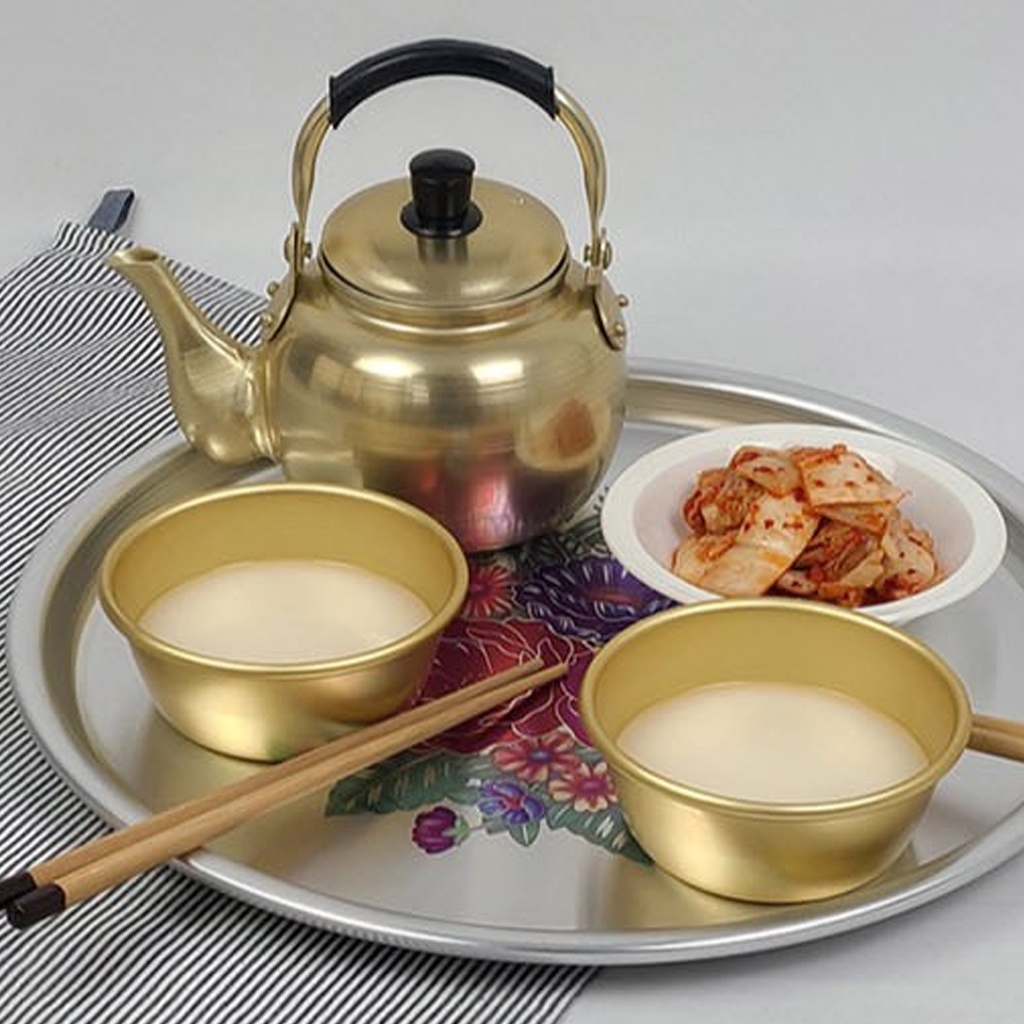 PAULUS Korea Traditional Rice Wine Kettle 1L + Bowl Cup SET _ Makgeolli