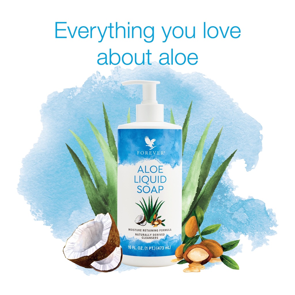 Malaysia] [NEW PACKAGING] Forever Living Aloe Liquid Soap
