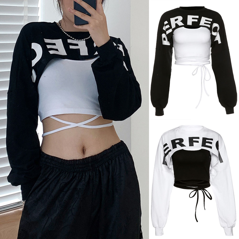 crop top sweatshirt