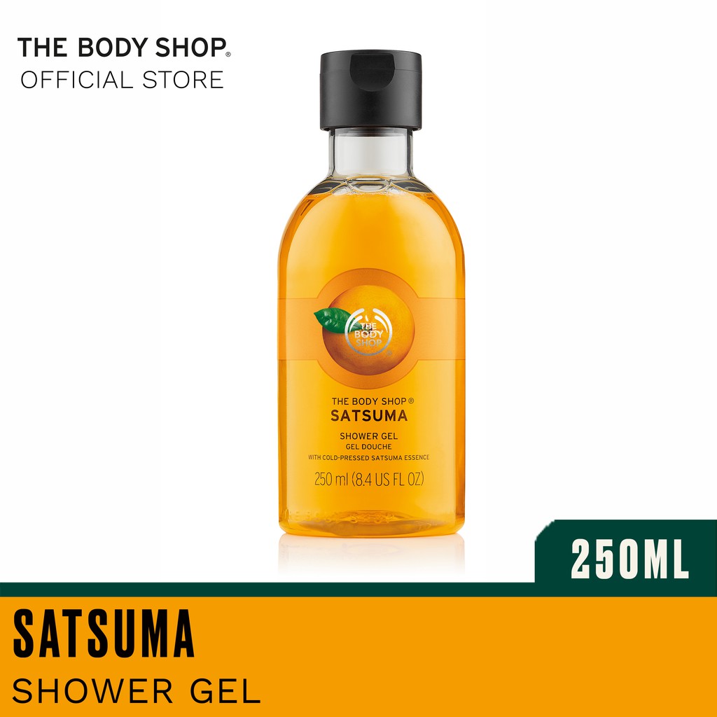 The Body Shop Satsuma Shower Gel (250ML) Shopee Singapore