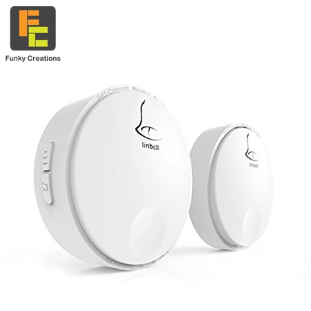 Sg Version 3 Pin Plug Linbell G2 Self Powered Batteryless Wireless Door Bell Distance Up To 100m