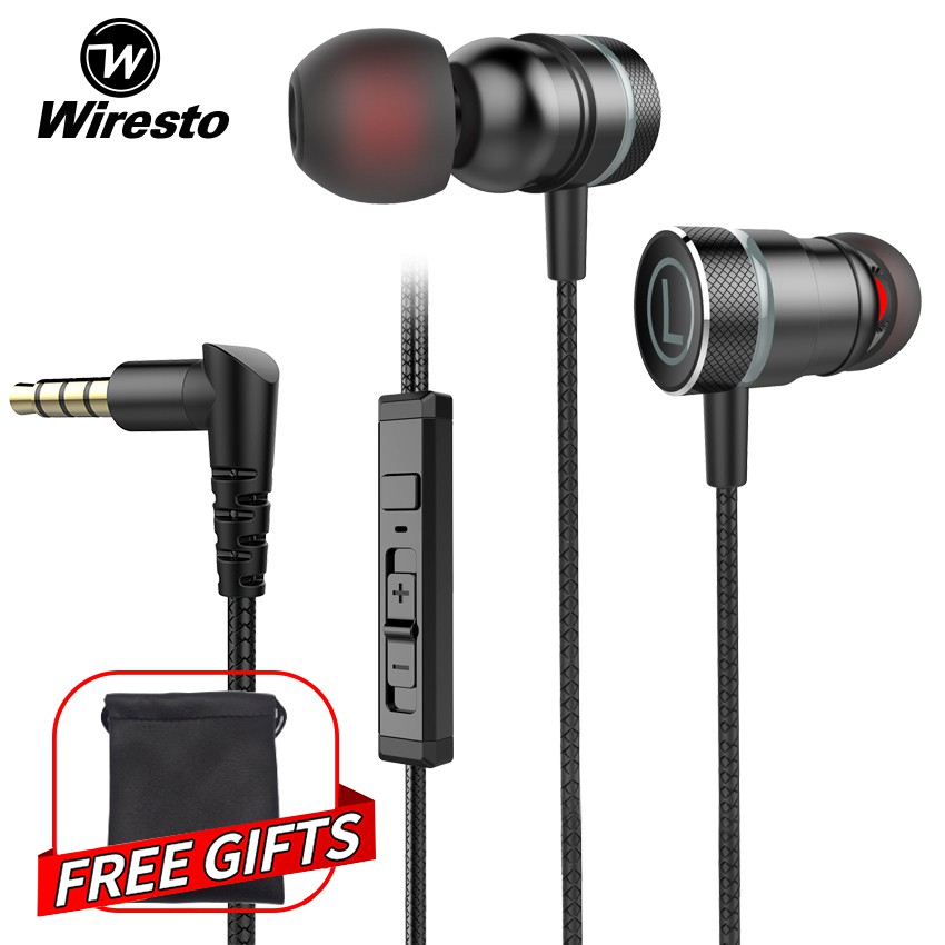 wiresto in ear headphones