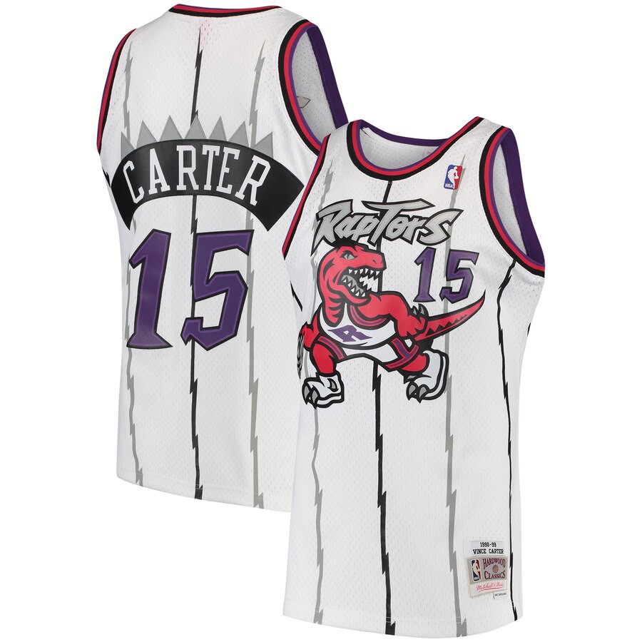 vince carter red raptors jersey