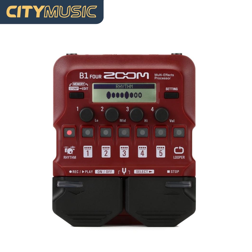 Zoom B1 FOUR Bass Multieffects Processor Shopee Singapore