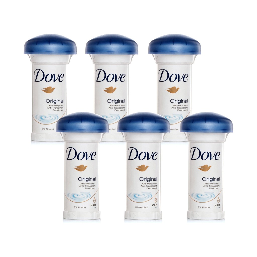 Dove Original Antiperspirant Deodorant Stick 50ml (Mushroom) X 2pcs