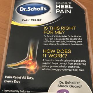 dr scholl's insoles for heel spurs
