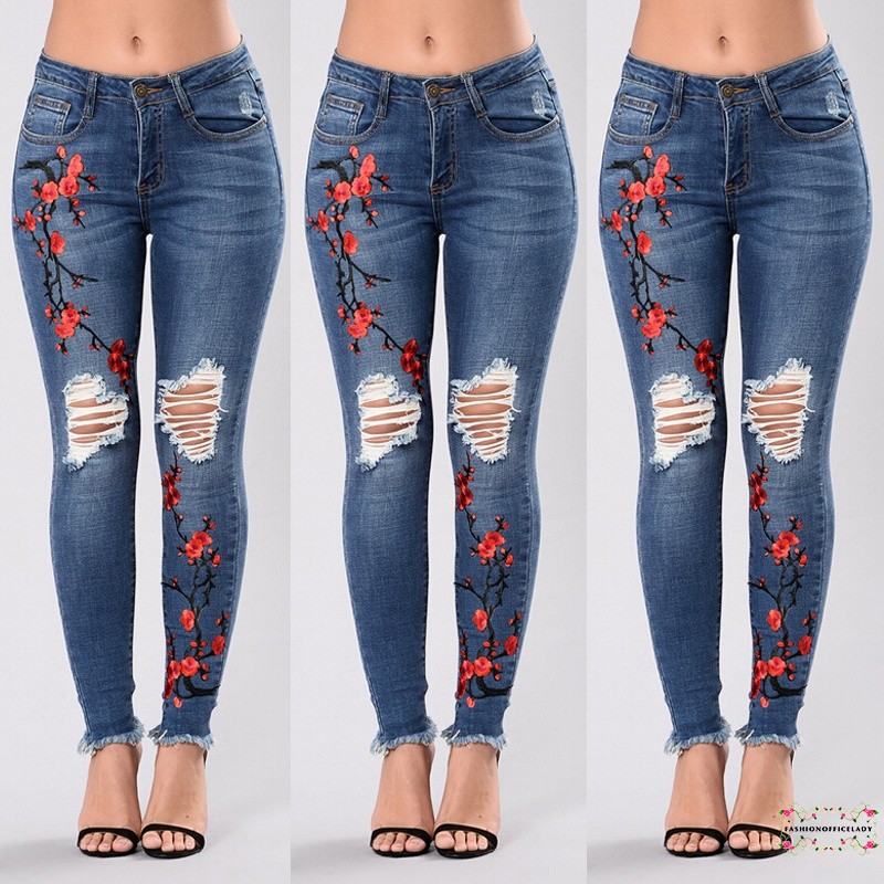women's tight fitting jeans