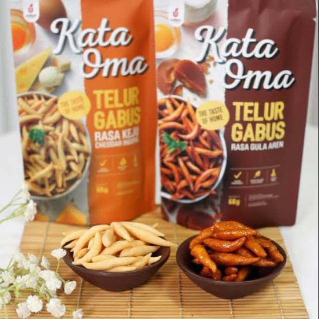 CI2001 Kata Oma Telur Gabus 68GR | Shopee Singapore