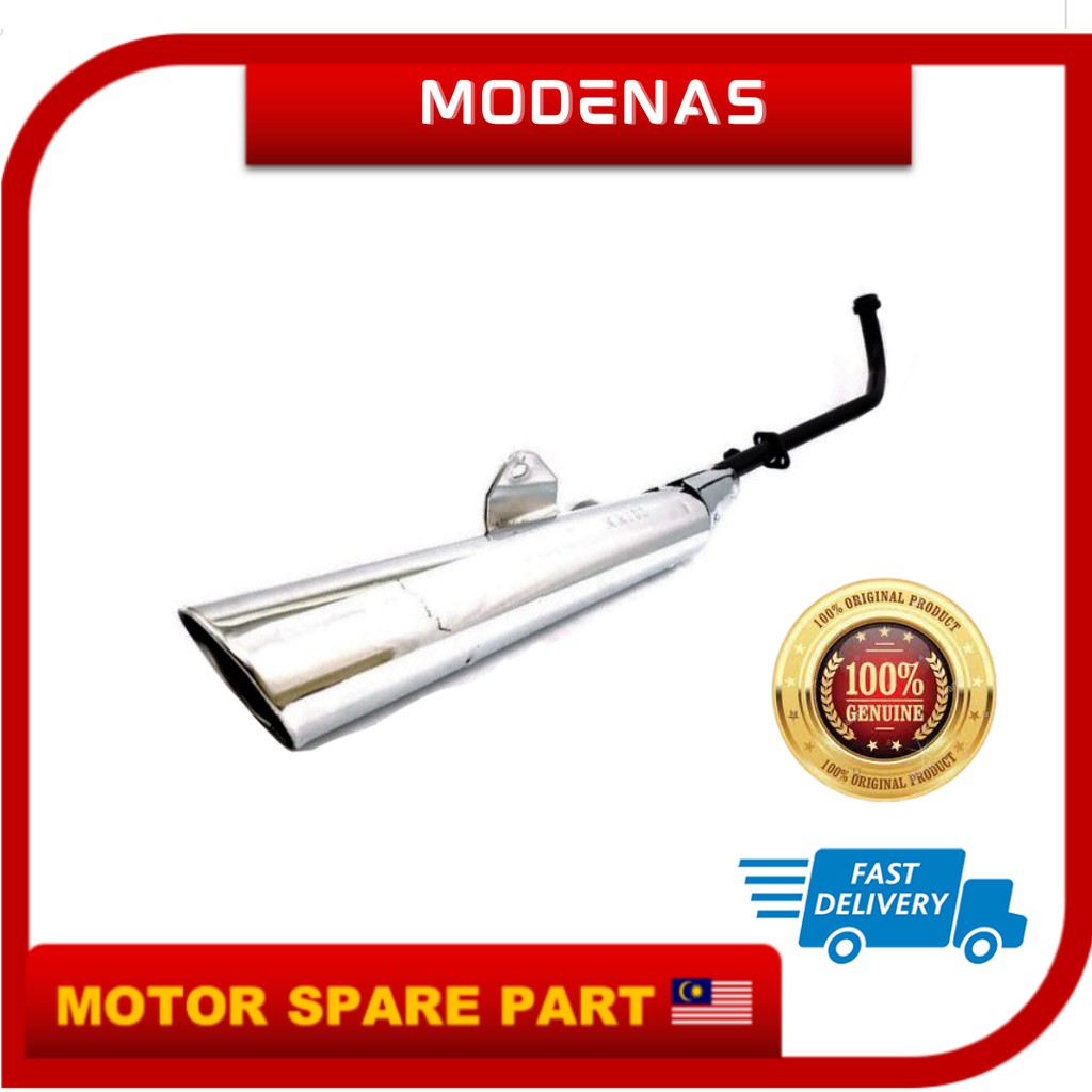 Modenas Kriss110 Kriss1 Exhaust Pipe Muffler Ekzos Exzos Pipe Kriss 110 Kriss 110 Kriss 1 Kriss 1 Modenas Shopee Singapore