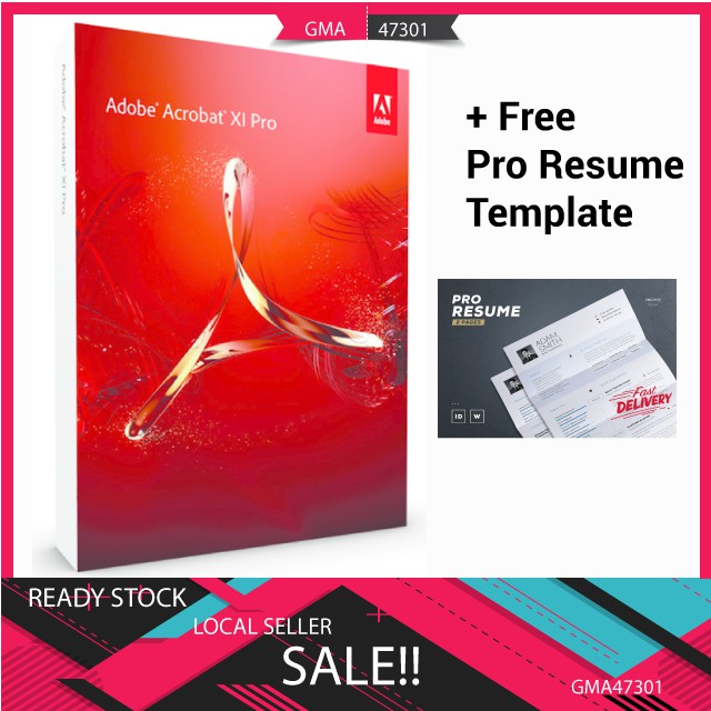 Adobe Acrobat Xi Pro For Windows 100 Genuine Download Full Ver Shopee Singapore