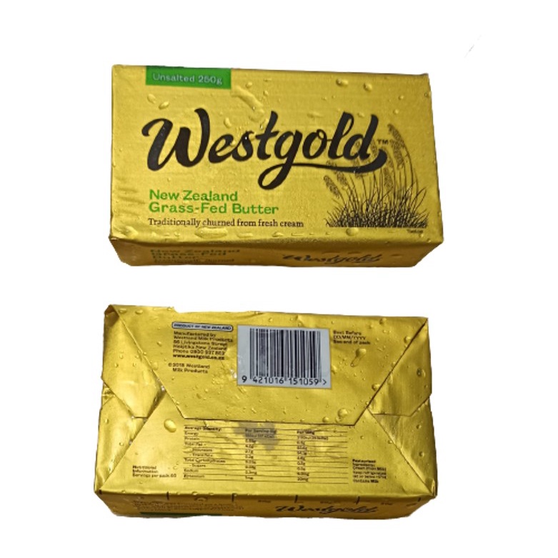 Dy0041 Dy0044 Butter Westgold Nzl Halal Shopee Singapore