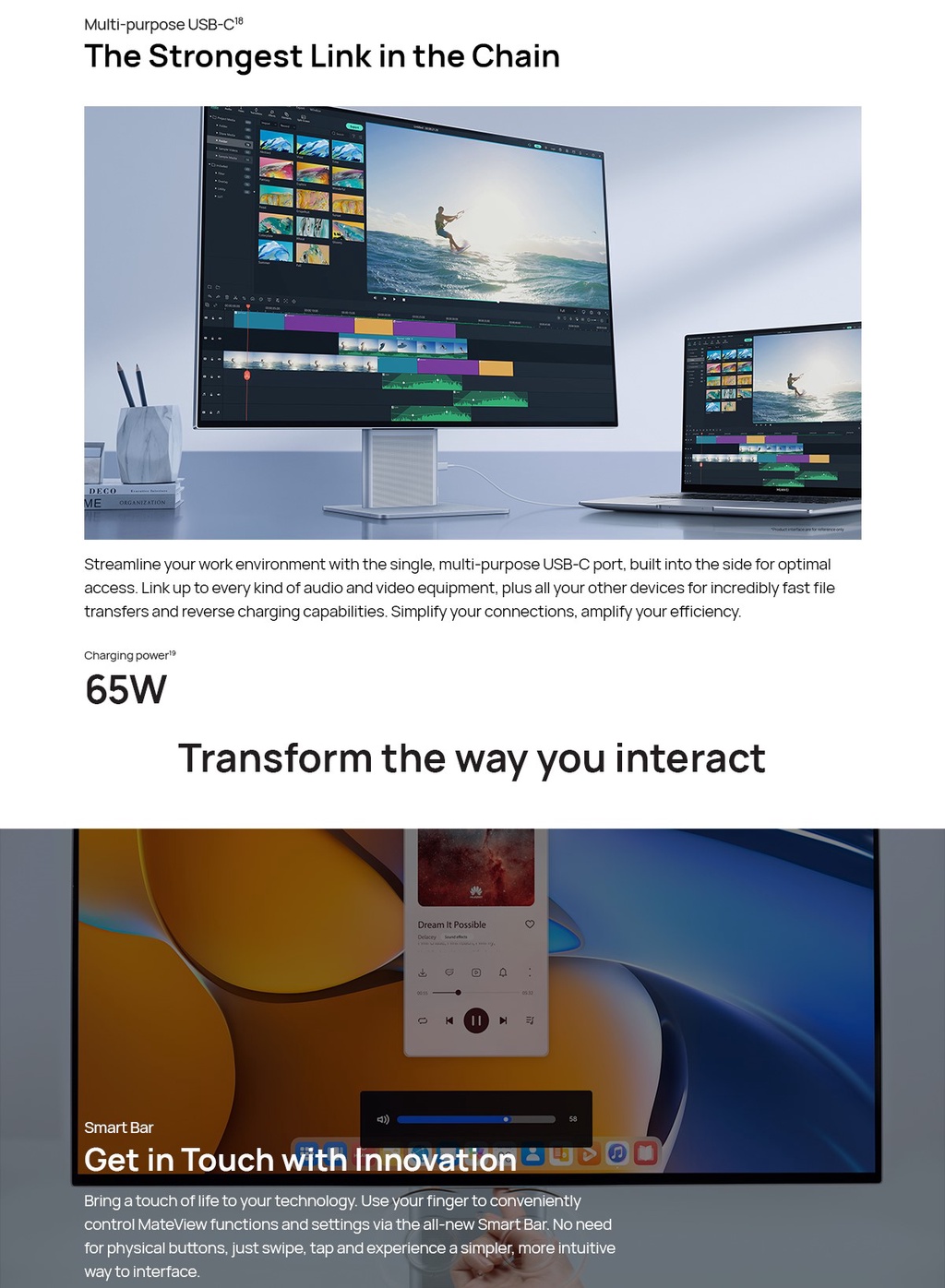 HUAWEI MateView 28.2" Monitor | 4K Display / 24 Months Warranty ...