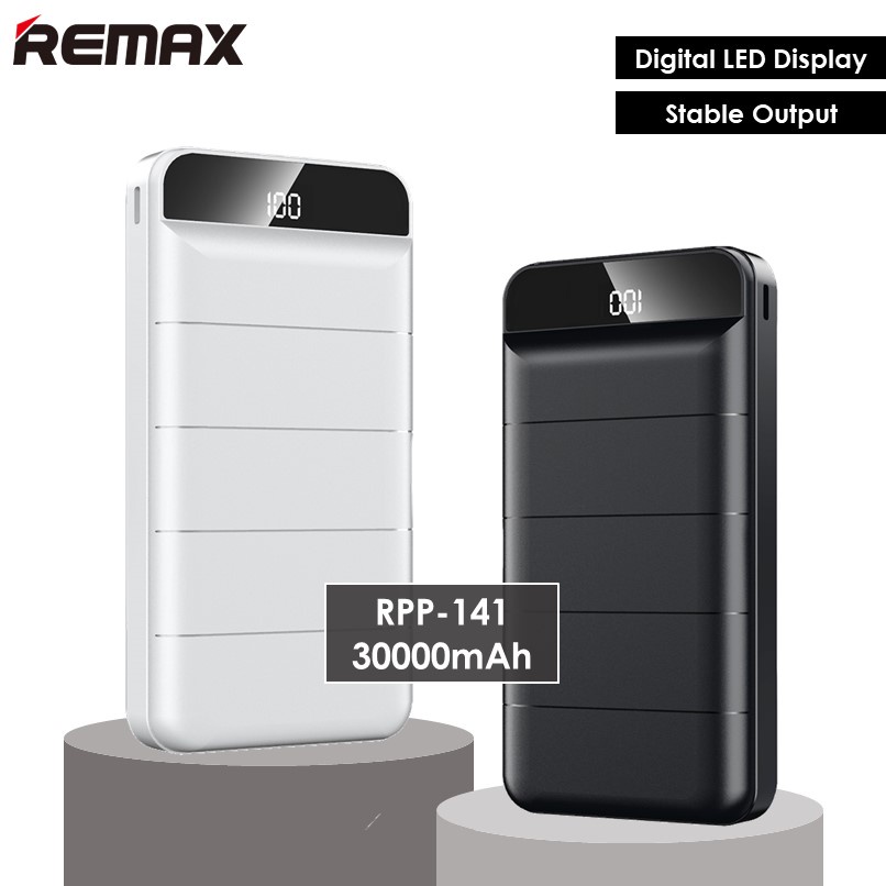 REMAX 30000mAh 50000mAh Leader Series Powerbank 30000 mAh Power bank ...