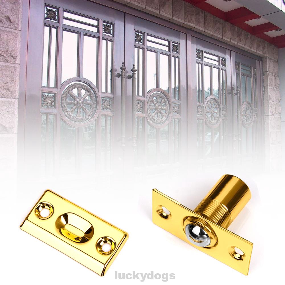 2 Pack Replacement Parts Brass Cupboard Pantry For Cabinet Door Adjustable Spring Ball Catches Shopee Singapore