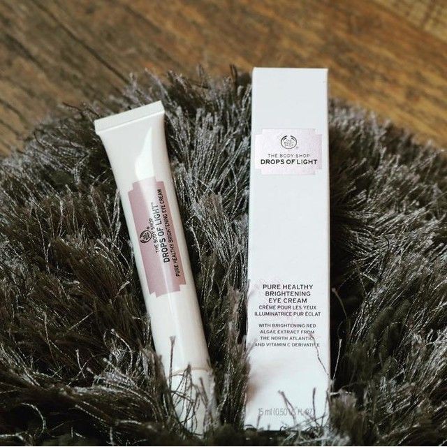 body shop eye brightening cream