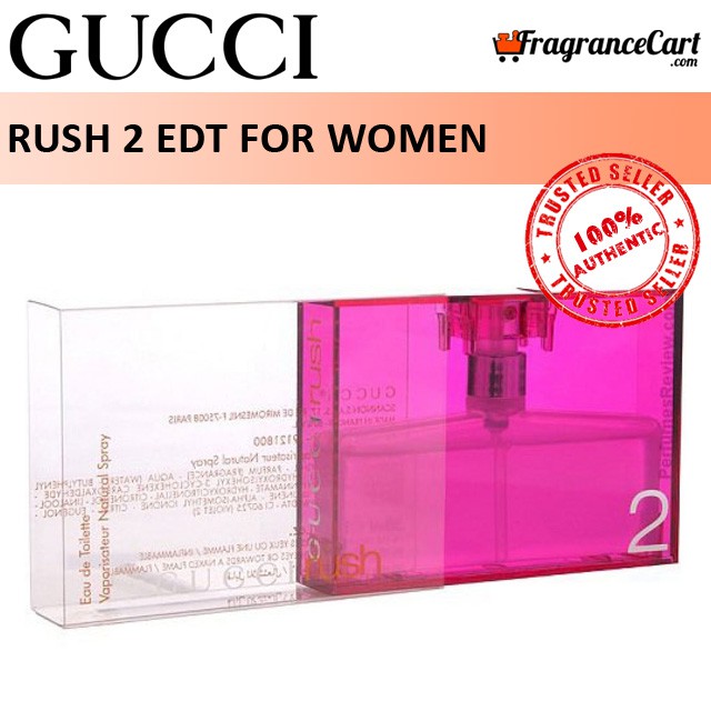 biograf guide mobil Gucci Rush 2 EDT for Women (30ml/50ml/75ml Tester) Eau de Toilette II Pink  [Brand New 100% Authentic Perfume] | Shopee Singapore