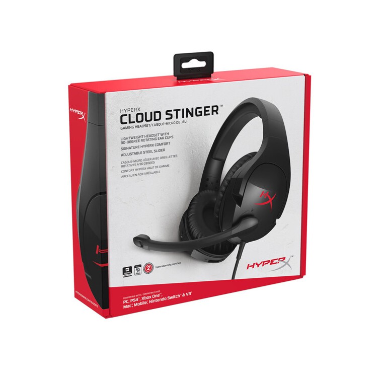 hyperx cloud stinger on pc