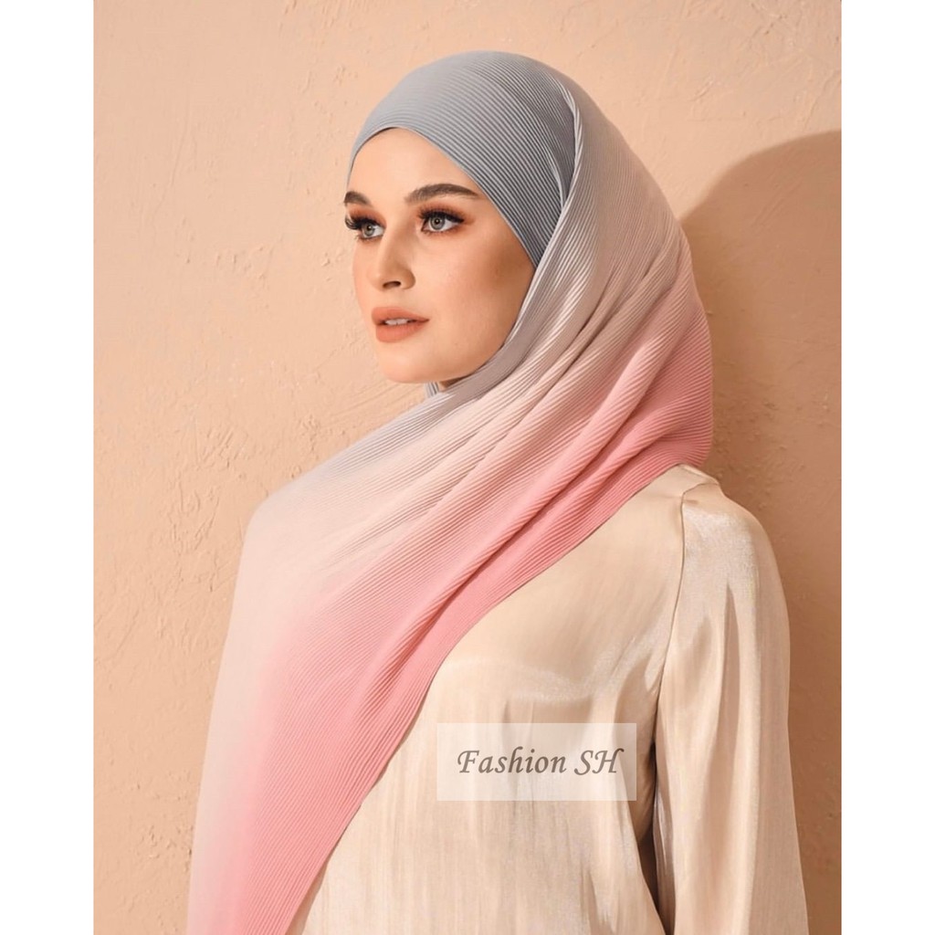 jilbab crinkle shawl
