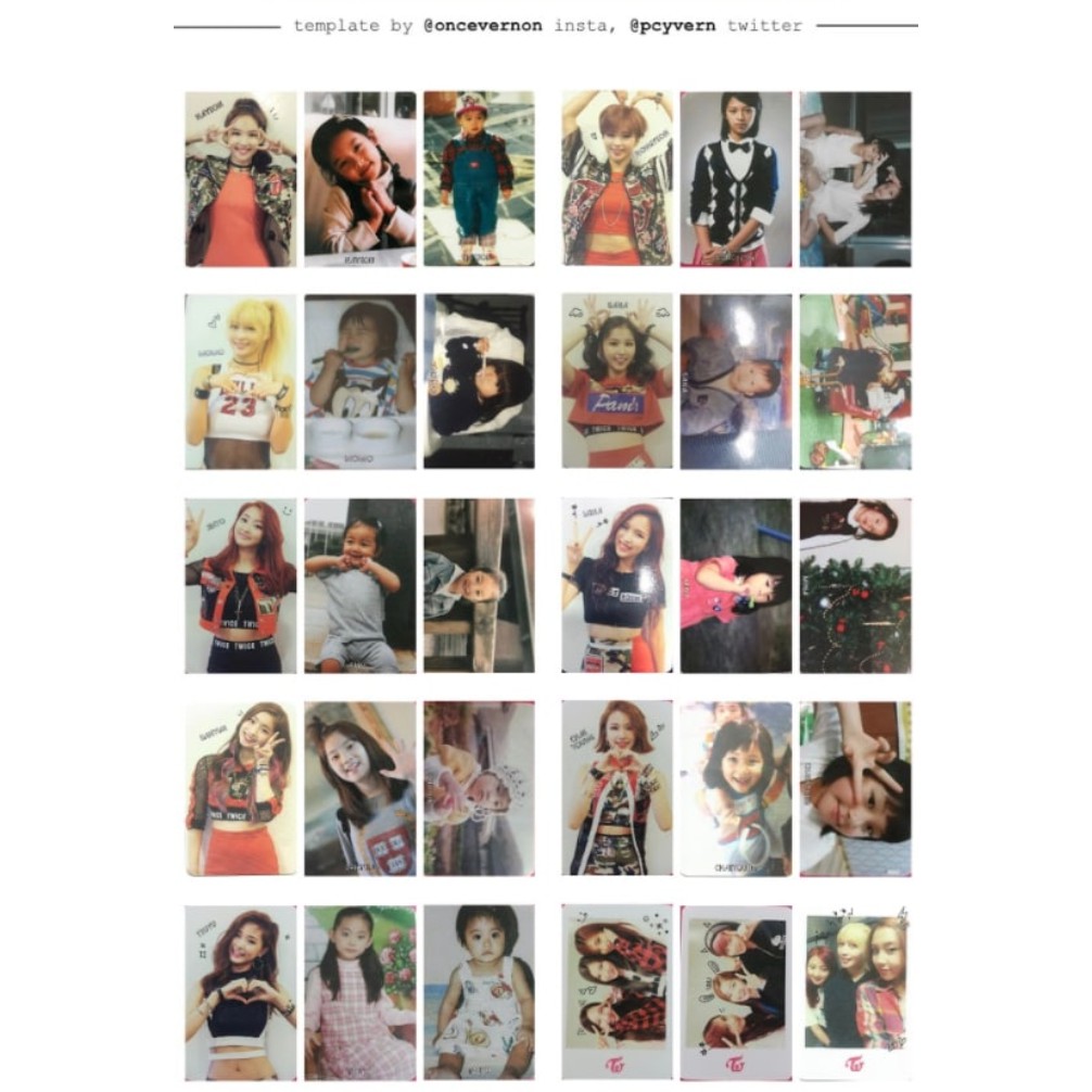 Gift Twice Official Photocards The Story Begins Shopee Singapore