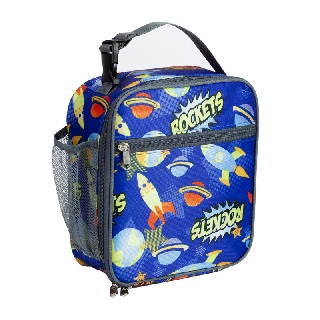 Insulated Lunch Bag For Women Light Portable Girls Food Thermal Children School Student Transport Zipper #3